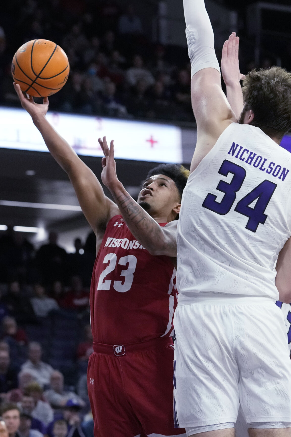 Wisconsin Northwestern Basketball